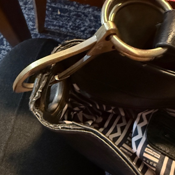 Really nice and in great condition black bag from Europe. Measures 14x12”. - Picture 6 of 6